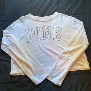 Victoria’s Secret PINK Long sleeve crop top
